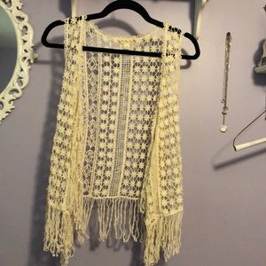 Crochet vest